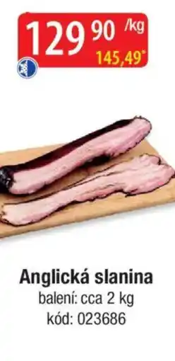 Qanto Anglická slanina nabídka