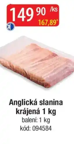 Qanto Anglická slanina krájená nabídka