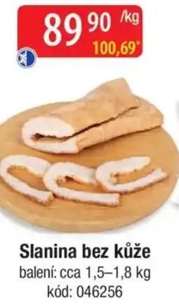 Qanto Slanina bez kůže nabídka