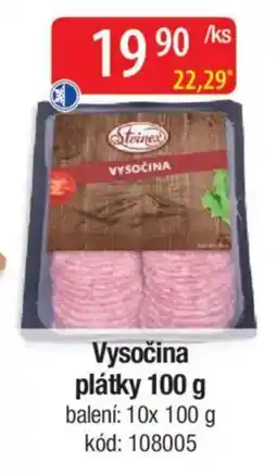 Qanto Vysočina plátky nabídka