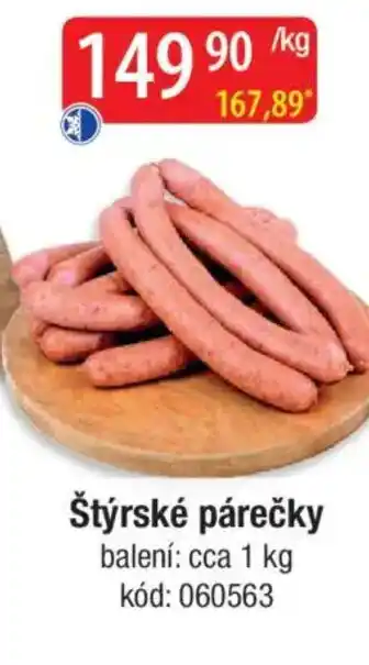 Qanto Štýrské párečky nabídka