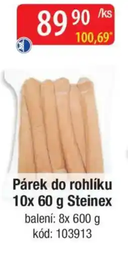 Qanto Párek do rohlíku Steinex nabídka