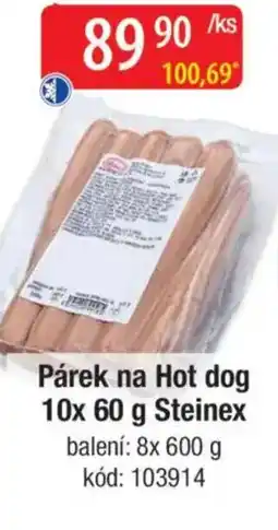 Qanto Párek na Hot dog Steinex nabídka