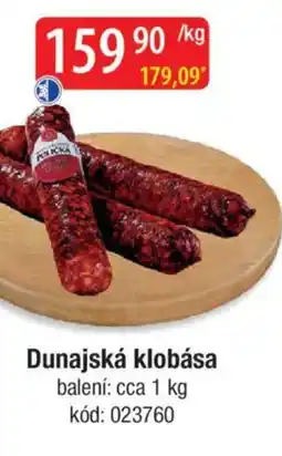 Qanto Dunajská klobása nabídka
