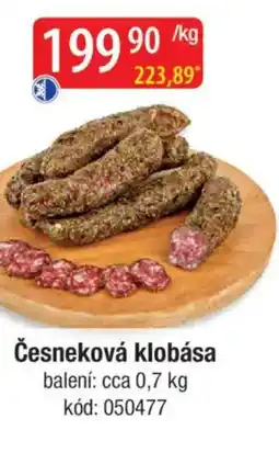 Qanto Česneková klobása nabídka