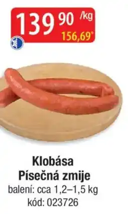Qanto Klobása Písečná zmije nabídka
