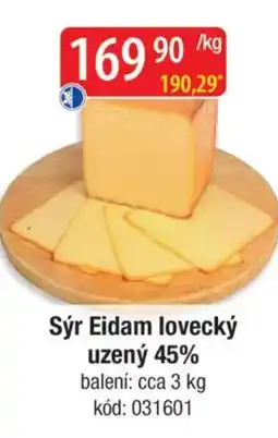 Qanto Sýr Eidam lovecký uzený 45% nabídka