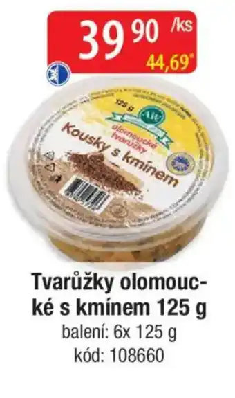 Qanto Tvarůžky olomoucké s kmínem nabídka