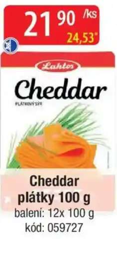 Qanto Cheddar plátky nabídka