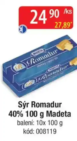 Qanto Sýr Romadur 40% Madeta nabídka