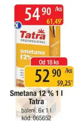 Qanto Smetana 12% Tatra nabídka