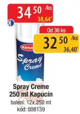 Qanto Spray Creme Kapucín nabídka