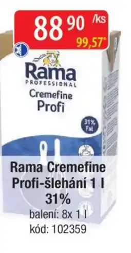 Qanto Rama Cremefine Profi-šlehání nabídka