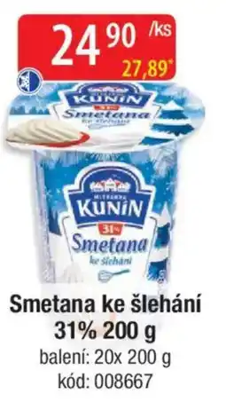 Qanto Smetana ke šlehání 31% nabídka