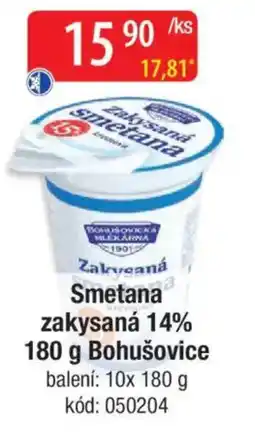 Qanto Smetana zakysaná 14% Bohušovice nabídka