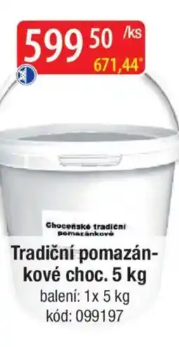 Qanto Tradiční pomazán- kové choc. nabídka