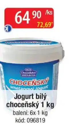 Qanto Jogurt bílý choceňský nabídka