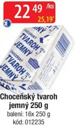 Qanto Choceňský tvaroh jemný nabídka