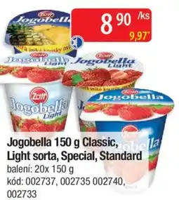 Qanto Zott Jogobella Classic, Light sorta, Special, Standard nabídka