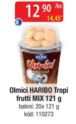 Qanto Olmíci HARIBO Tropi frutti MIX nabídka