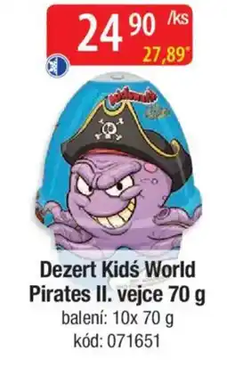 Qanto Dezert Kids World Pirates II. vejce nabídka