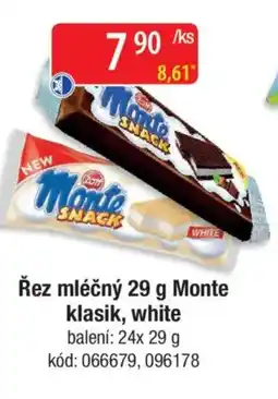 Qanto Řez mléčný Monte klasik, white nabídka