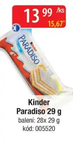 Qanto Kinder Paradiso nabídka