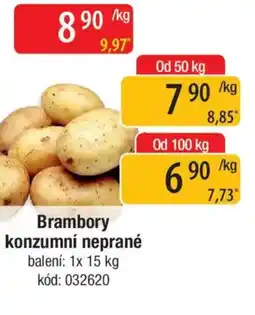 Qanto Brambory konzumní neprané nabídka