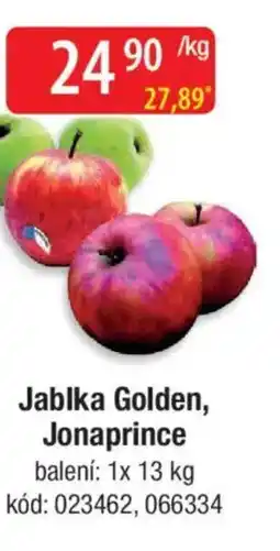 Qanto Jablka Golden, Jonaprince nabídka