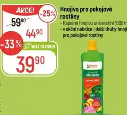 Globus Hnojiva pro pokojové rostliny nabídka