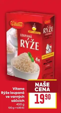 Billa Vitana Rýže loupaná ve varných nabídka
