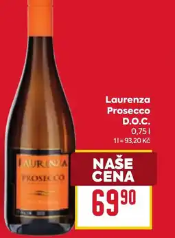 Billa Laurenza Prosecco D.O.C nabídka