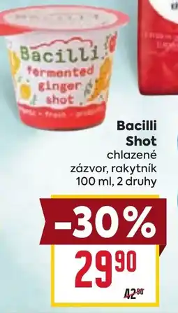 Billa Bacilli Shot nabídka