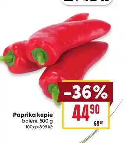 Billa Paprika kapie nabídka