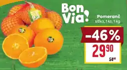 Billa Pomeranč nabídka