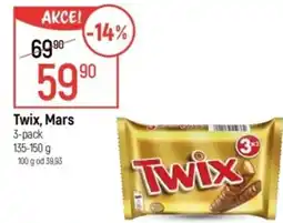 Globus Twix, Mars nabídka
