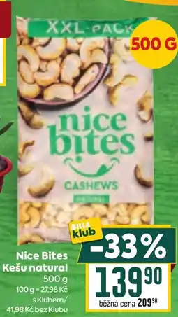 Billa Nice Bites Kešu natural nabídka