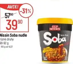 Globus Nissin Soba nudle nabídka