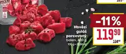 Billa Hovězí guláš porcovaný nabídka
