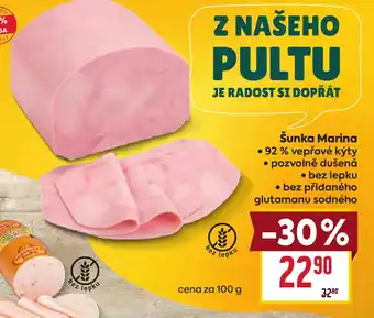 Billa Šunka Marina nabídka
