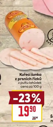 Billa Kuřecí šunka z prsních řízků nabídka