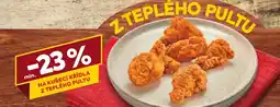 Billa Na kuřecí křídla z teplého pultu nabídka