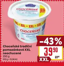 Billa Choceňské tradiční pomazánkové XXL neochucené nabídka