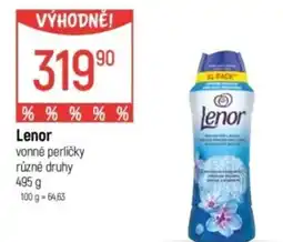 Globus Lenor vonné perličky nabídka