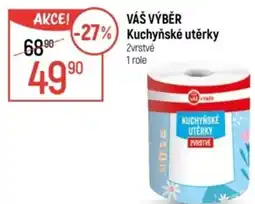 Globus VÁŠ VÝBĚR Kuchyňské utěrky nabídka