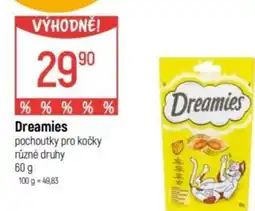 Globus Dreamies pochoutky pro kočky nabídka
