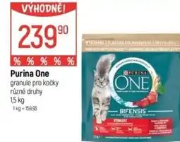 Globus Purina One granule pro kočky nabídka