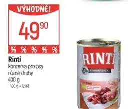 Globus Rinti konzerva pro psy nabídka