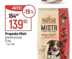 Globus Propesko Mistr granule pro psy nabídka