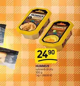 Flop HUMMUS vybrané druhy nabídka
